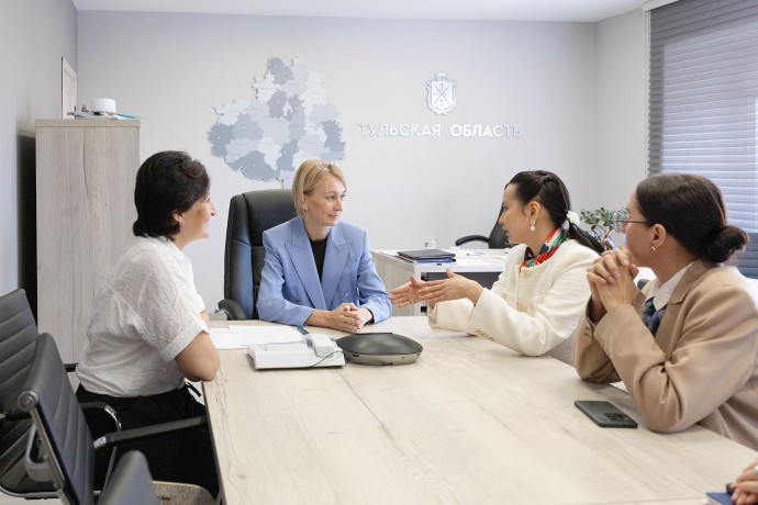 В Туле Наталья Архипова встретилась основателями проекта «СВОя сила»