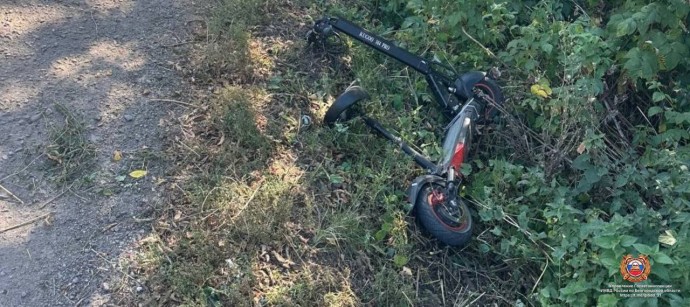 В Ракитянском районе погиб самокатчик