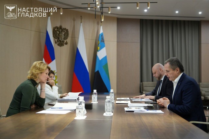 Вячеслав Гладков рассказал о работе белгородских аграриев министру сельского хозяйства РФ