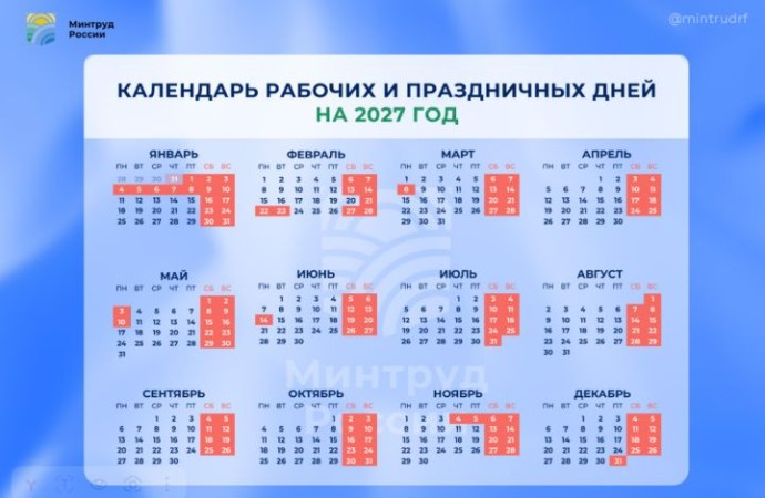 Минтруд рассказал, сколько и как будем отдыхать на Новый год Минтруд рассказал, сколько и как будем отдыхать на Новый год