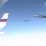 Истребители пятого поколения F-35 Lightning II сопроводили самолёт Путина по пути с Аляски