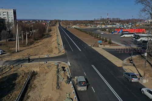 Реконструкцию трассы в районе благовещенского аэропорта завершат досрочно