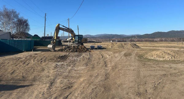 В селе Бурятии идёт капитальный ремонт важной улицы В селе Бурятии идёт капитальный ремонт важной улицы