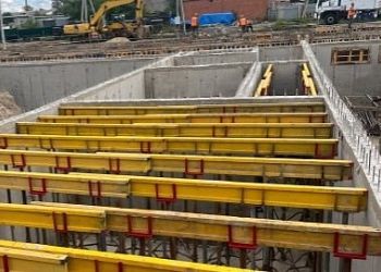 В Екатеринославке почти построили цокольный этаж будущей поликлиники В Екатеринославке почти построили цокольный этаж будущей поликлиники