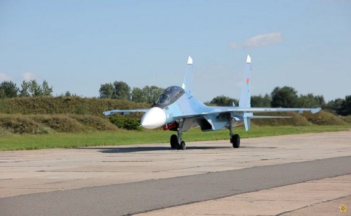 В Беларусь прибыла новая партия многоцелевых истребителей Су-30СМ2
