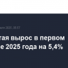 ВВП Китая вырос в первом квартале 2025 года на 5,4%