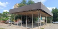 Рынок в Жилгородке Астрахани теряет объект за объектом: кадры с места сноса