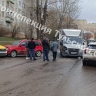 На Калинина в Туле произошло ДТП с участием трёх автомобилей