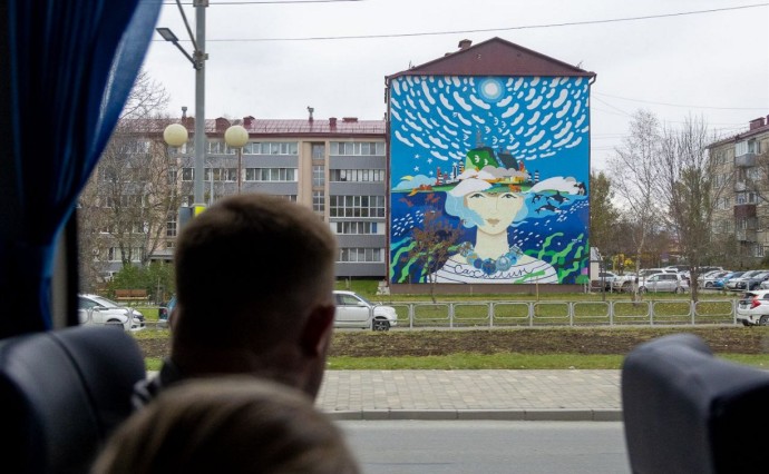 В Южно-Сахалинске популярный маршрут "Город-Галерея" пополнился новыми муралами