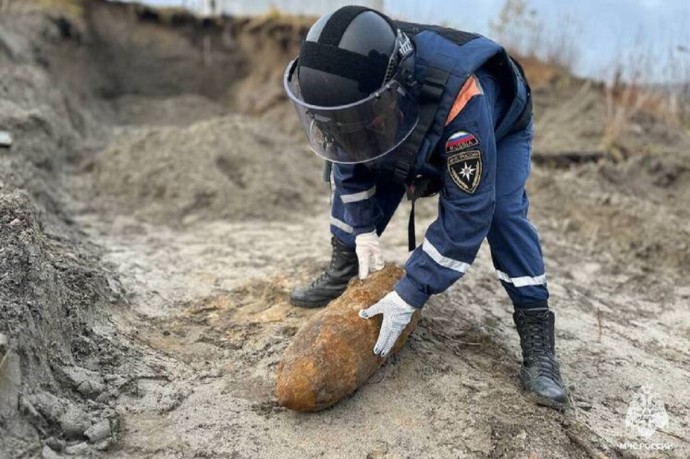 В торговом порту Мурманска сделали опасную находку В торговом порту Мурманска сделали опасную находку