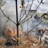 Появилось видео с места крушения самолета в Подмосковье