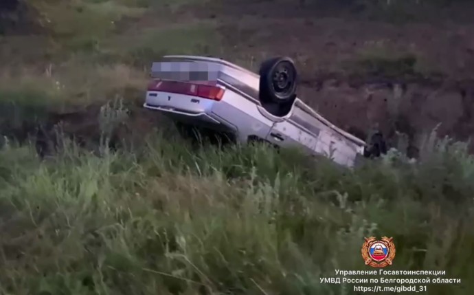 В Губкинском округе мужчина разбился насмерть на машине