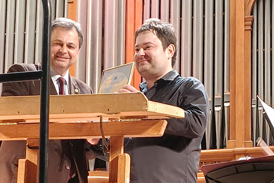 Российский скрипач-виртуоз Иван Почекин отмечен наградой ООН