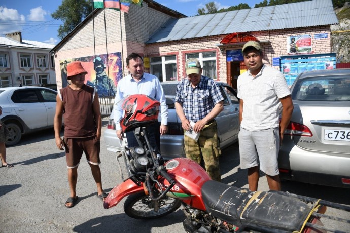 Жители деревни Башкирии подготовили для СВО мотоцикл