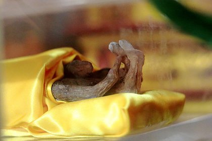 Отсеченная рука монаха в дар Будде осталась нетленной спустя 46 лет