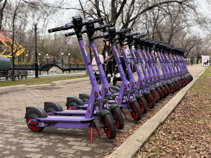 Больше двух миллионов километров проехали на самокатах жители Владивостока