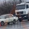 Жесткое ДТП на улице Аустрина в Пензе: грузовик врезался в легковушку