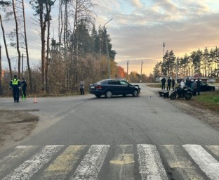 В Ковылкино водитель «Фольксваген Поло» не пропустила мотоциклиста, он госпитализирован
