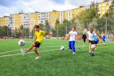 В Москве выполнены основные работы по благоустройству дворов