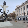 Местами по Бурятии небольшой снег