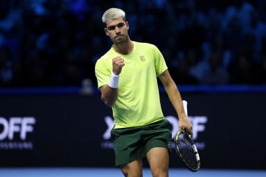 Алькарас остался недоволен своей игрой против Фрица на Итоговом турнире: "Я плохо подавал"