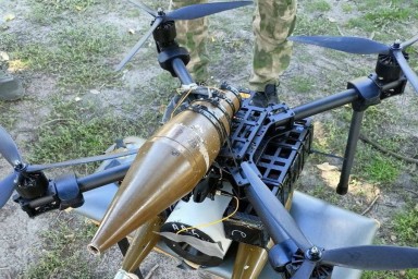 Курян предупредили о дронах на оптоволокне с тройным зарядом