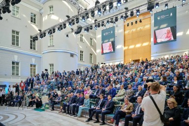 Ольга Любимова выступила на итоговой сессии ХI Санкт-Петербургского международного форума объединенных культур