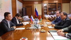 Александр Новак встретился с Заместителем Премьер-министра Республики Беларусь Виктором Каранкевичем