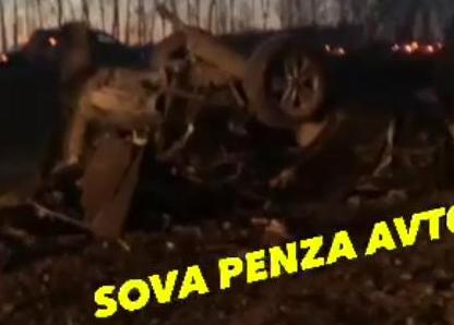 Автокатастрофа под Пензой: машины превратились в железное месиво
