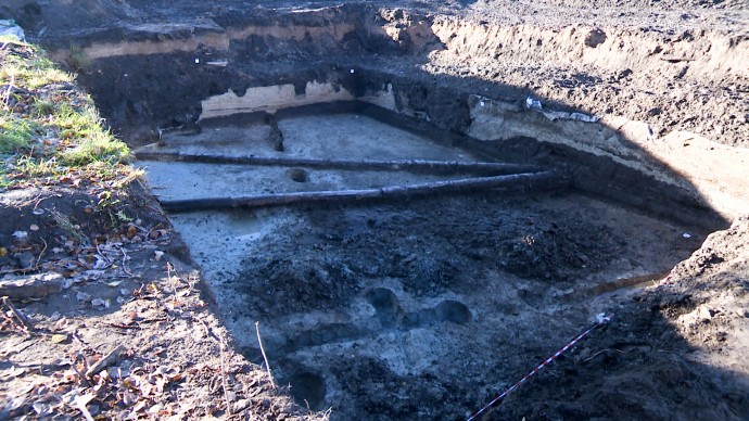 Шведские трубы, найденные у гостиницы «Охтинская», переедут в музеи