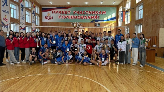 В Бурятии подвели итоги чемпионата республики по волейболу