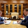 Марат Хуснуллин провёл встречу с губернатором Рязанской области Павлом Малковым