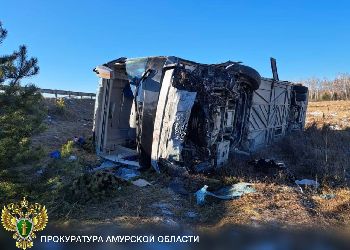 Уголовное дело возбудили после ДТП с автобусом в Амурской области