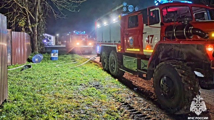 18 октября в Тульской области потушили 2 пожара