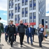 Мэр Москвы осмотрел строящееся здание военкомата на улице Яблочкова