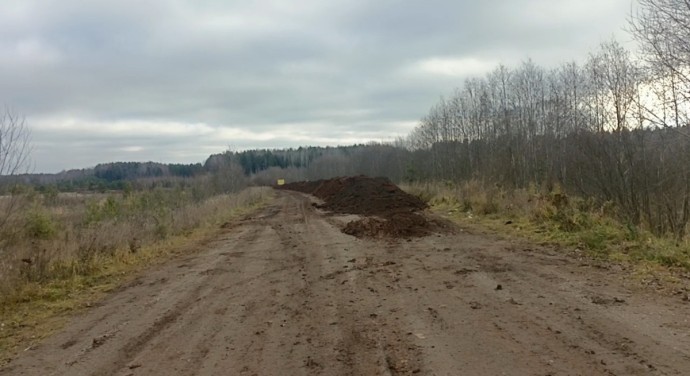 Дорогу к Федяковскому кладбищу в Кирове засыпали землей