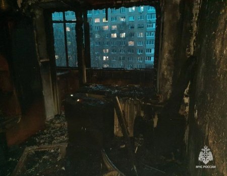 В Уфе трое детей отравились угарным газом на пожаре