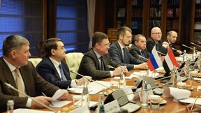 Александр Новак встретился с делегацией Республики Судан