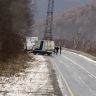 Движение автобусов и грузовиков остановлено на перевале в Приморье