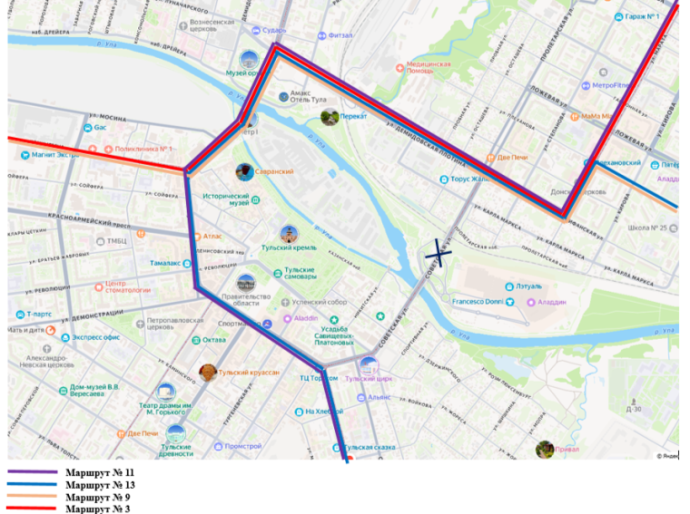 Движение трамваев в Туле изменили из-за ДТП на Пролетарском мосту Движение трамваев в Туле изменили из-за ДТП на Пролетарском мосту