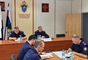 Заместитель Председателя СК России провел оперативное совещание по вопросам расследования преступлений прошлых лет, совершенных на территории  Республики Коми