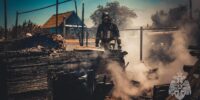 Астрахань в дыму: под городом вспыхнул камыш и хозяйственные постройки