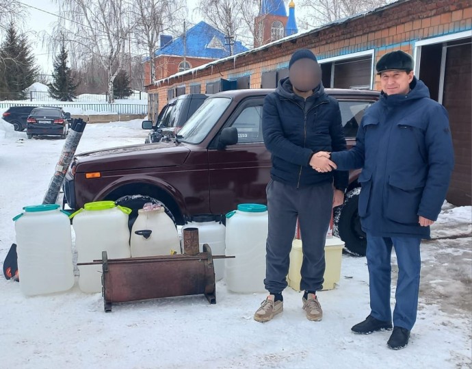 Участнику СВО из Башкирии оказали большую гуманитарную поддержку
