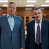 Марат Хуснуллин провёл рабочую встречу с губернатором Курской области Александром Хинштейном