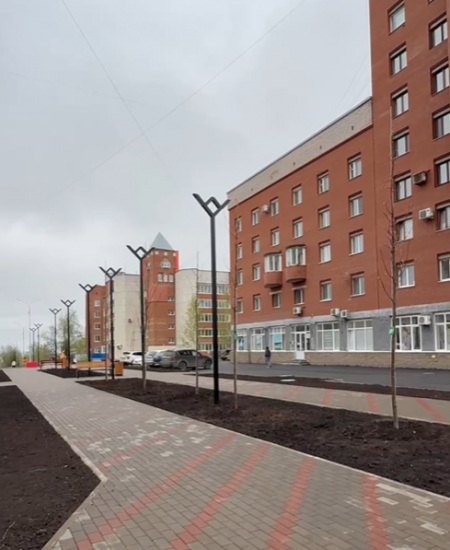 В Уфе открыли Студенческий сквер