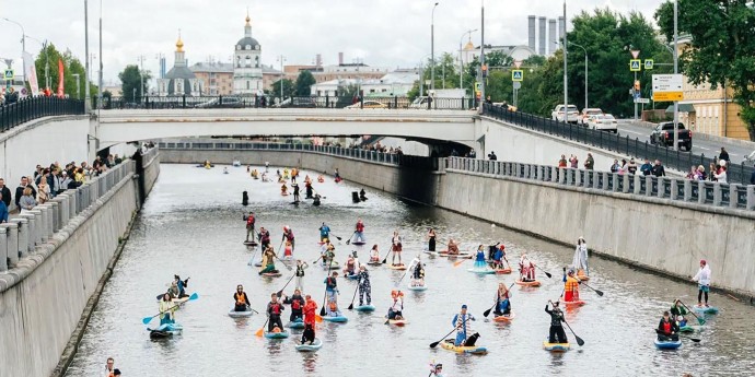 В Москве пройдет фестиваль сапсерфинга «Яуза Фест»