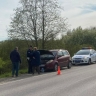 Под Петербургом водитель погиб, выйдя с обочины на дорогу