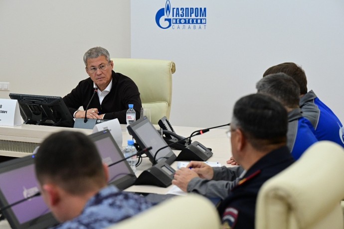Радий Хабиров провёл заседание антитеррористической комиссии в Салавате