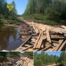Костромичи пожаловались на ужасное состояние моста, которого нет