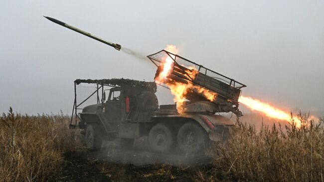 Артиллеристы "Центра" нанесли групповой удар по ВСУ под Красноармейском